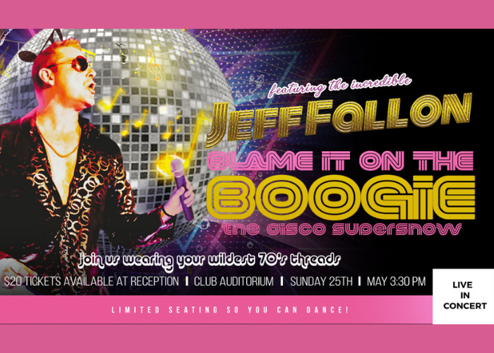 Club Condell Park - Live Show, Blame it on the Boogie